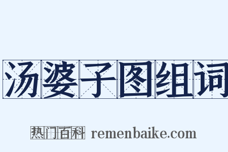 汤婆子图组词是什么意思的图片